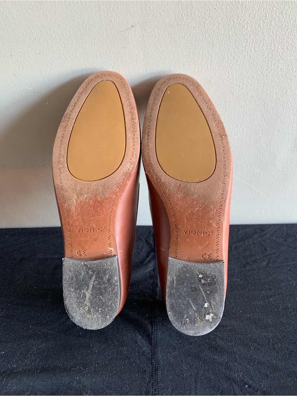 Vionic Women's Brown Leather Slip-On Loafers - Picture 5 of 5